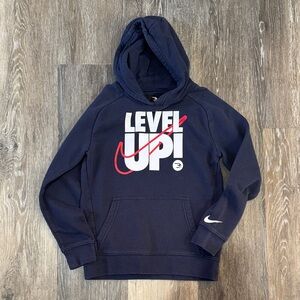 Nike Kids Navy 'Level Up' Hoodie
